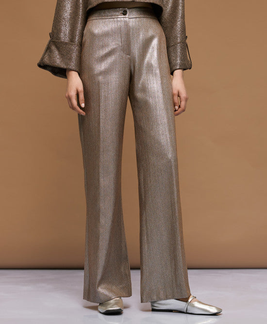 Access Fashion Metallic Trouser