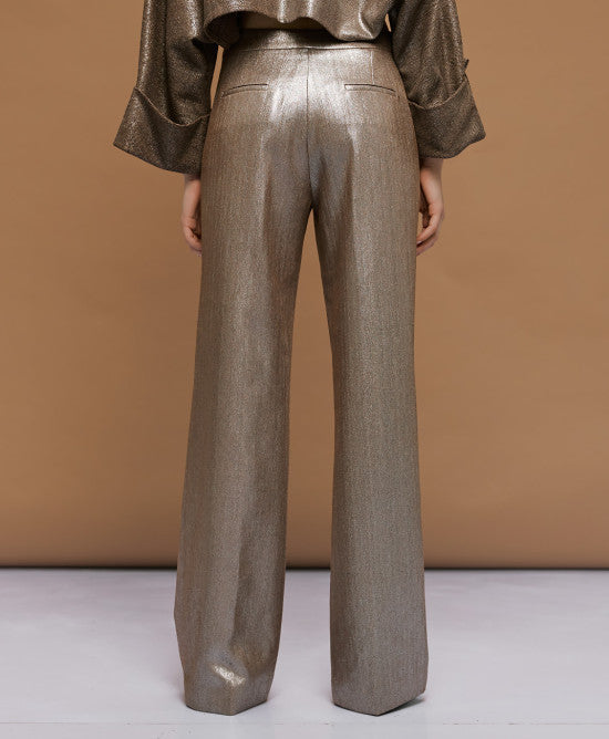 Access Fashion Metallic Trouser