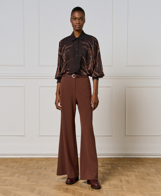 Access Fashion Printed Sheer Multi Blouse