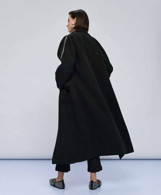 Access Fashion Black Coat
