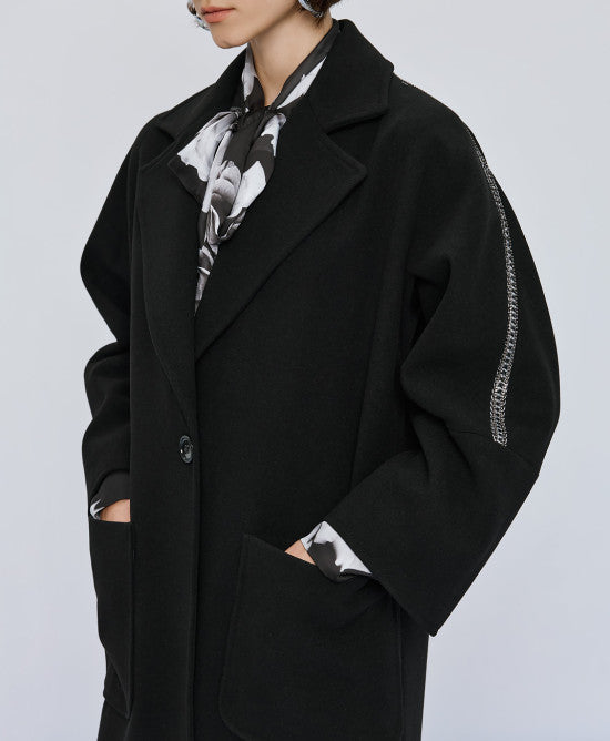 Access Fashion Black Coat