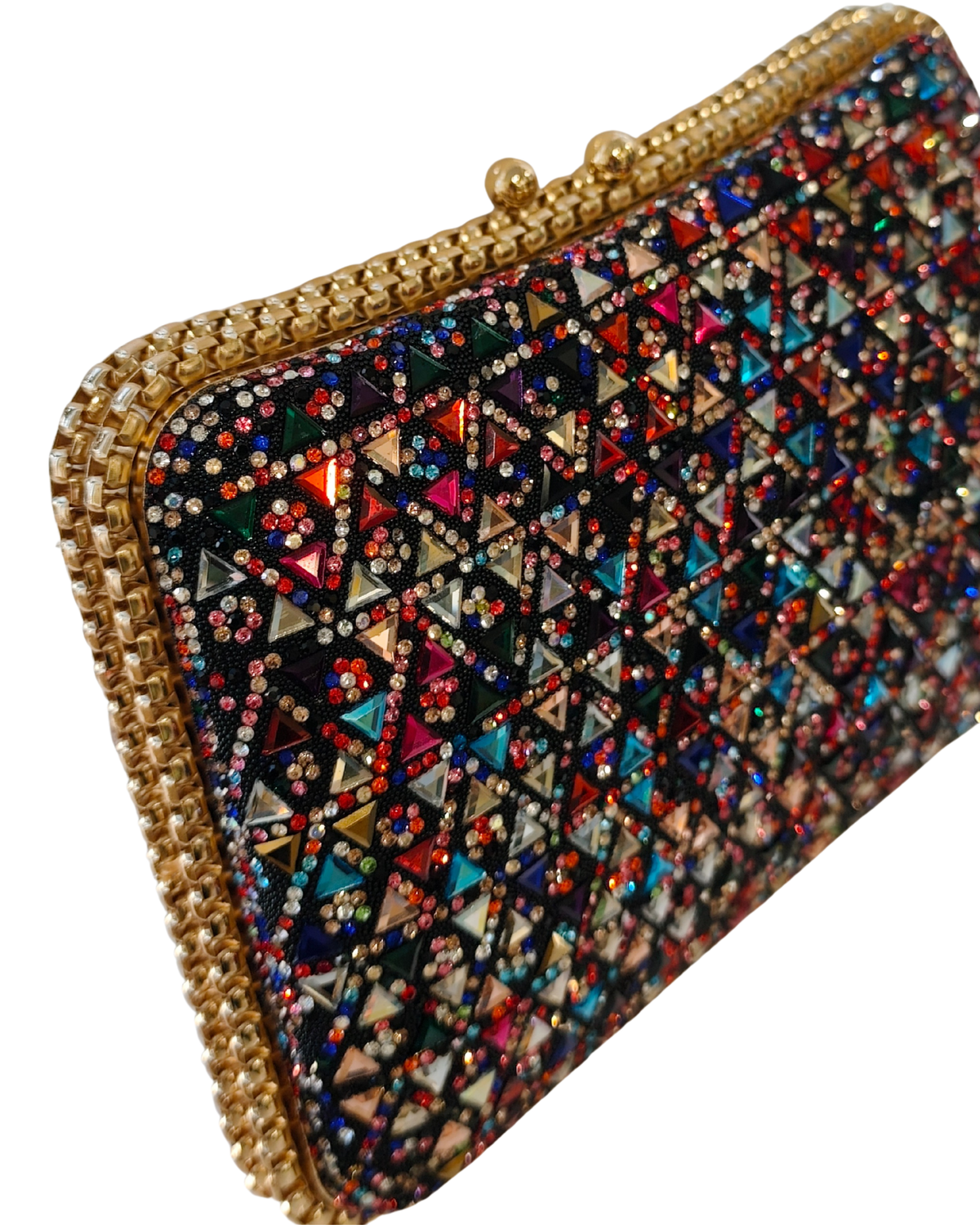 Dekers Shimo Shimo Vintage Purse Clip Closure - Multi