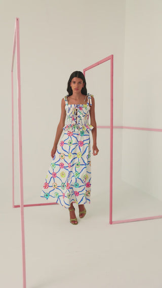 Celia B Turpan Blue Dress