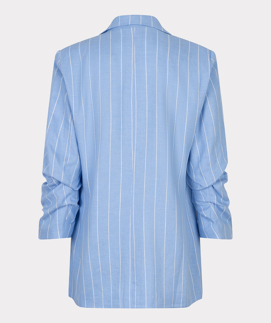Esqualo Striped Pacific Blue Blazer
