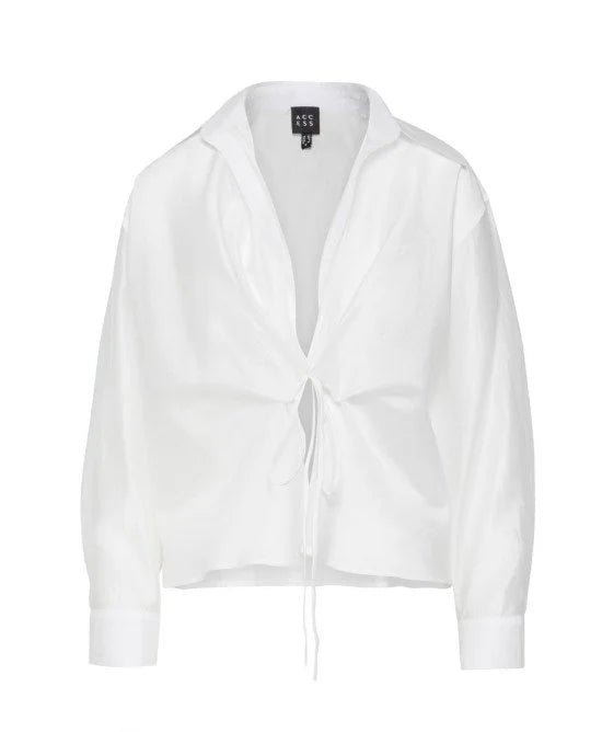 Access Fashion White Blouse