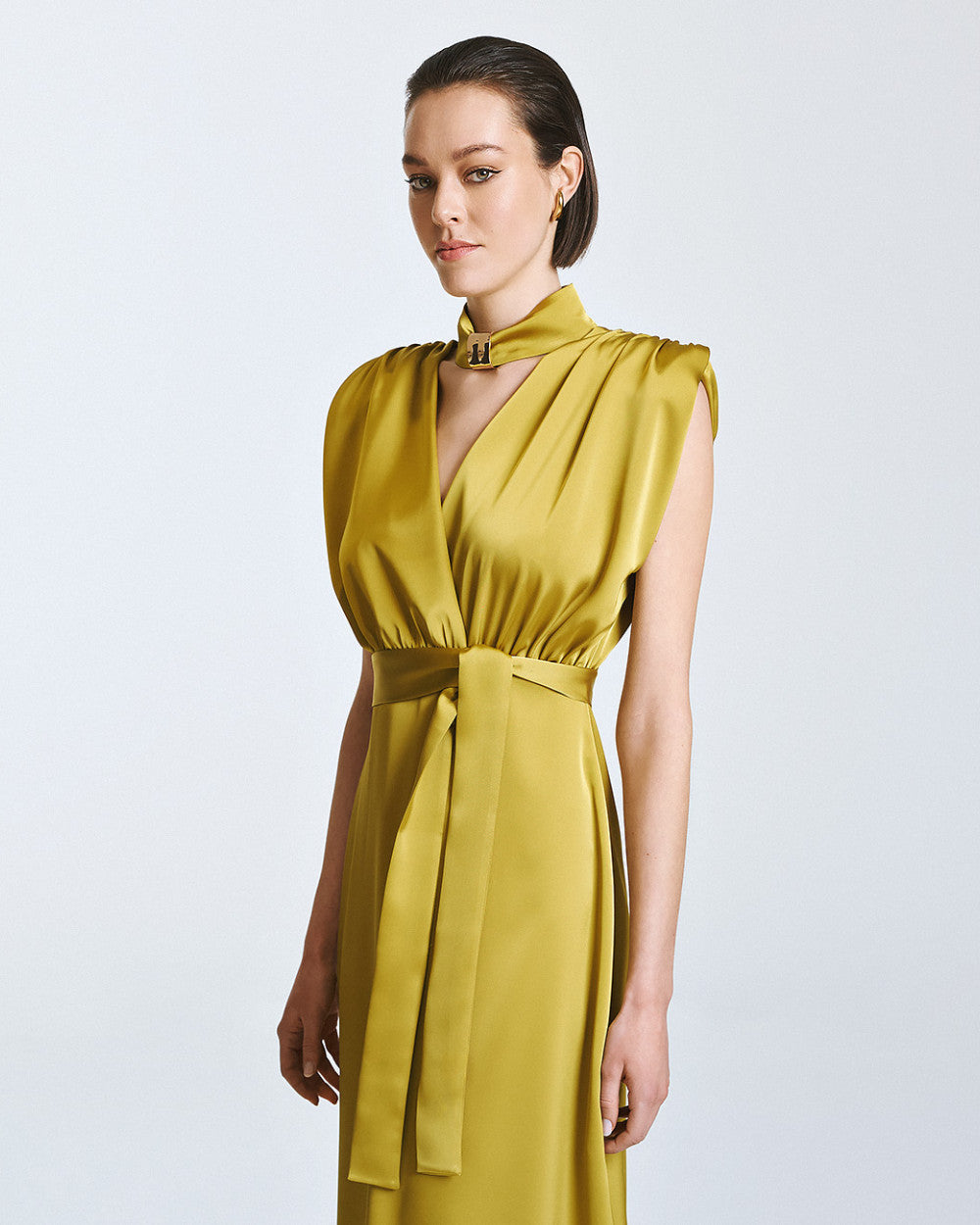 Access Fashion Olive Dress