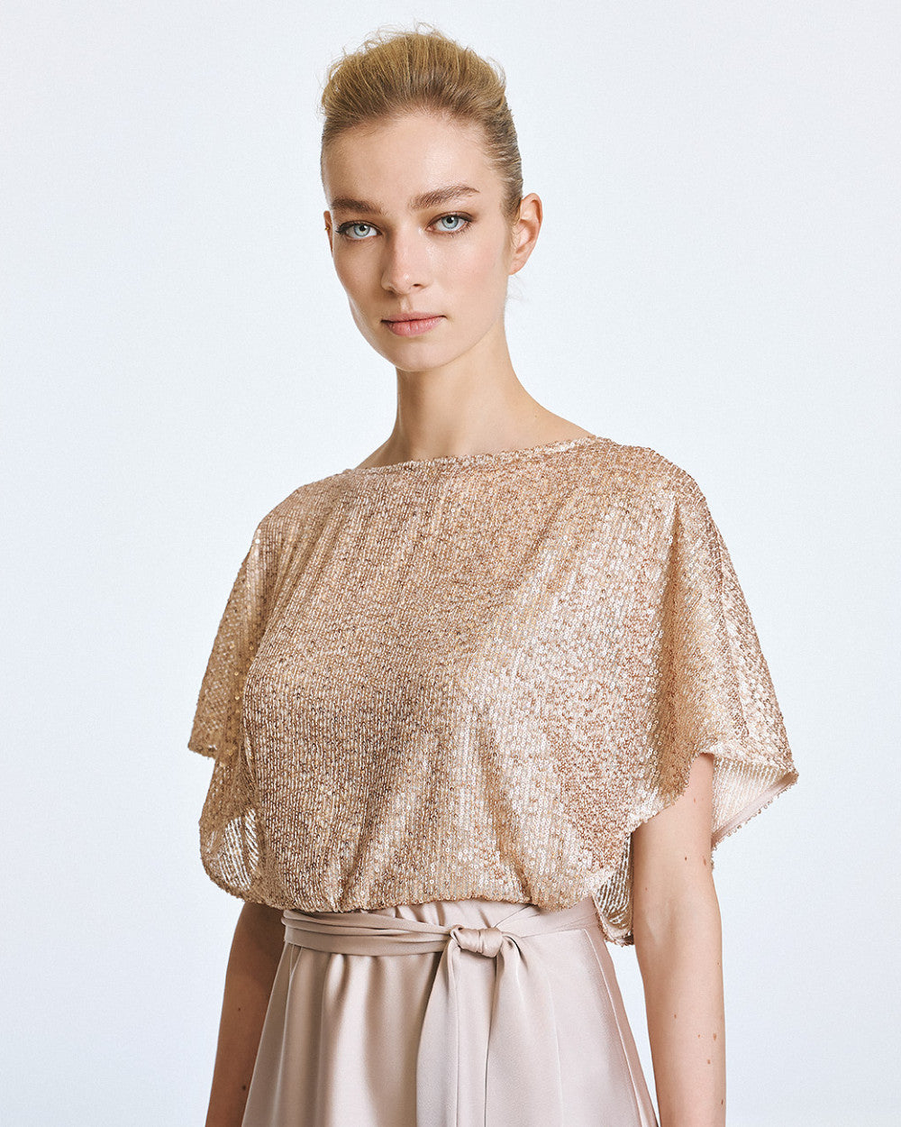 Access Fashion Gold Evening Dress