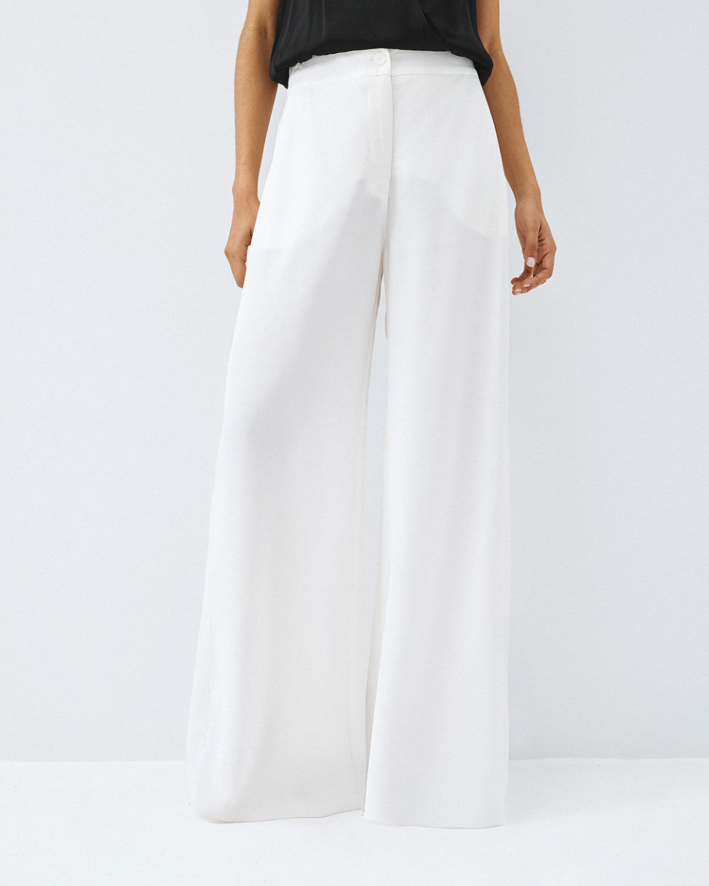 Access Fashion Off White Trouser