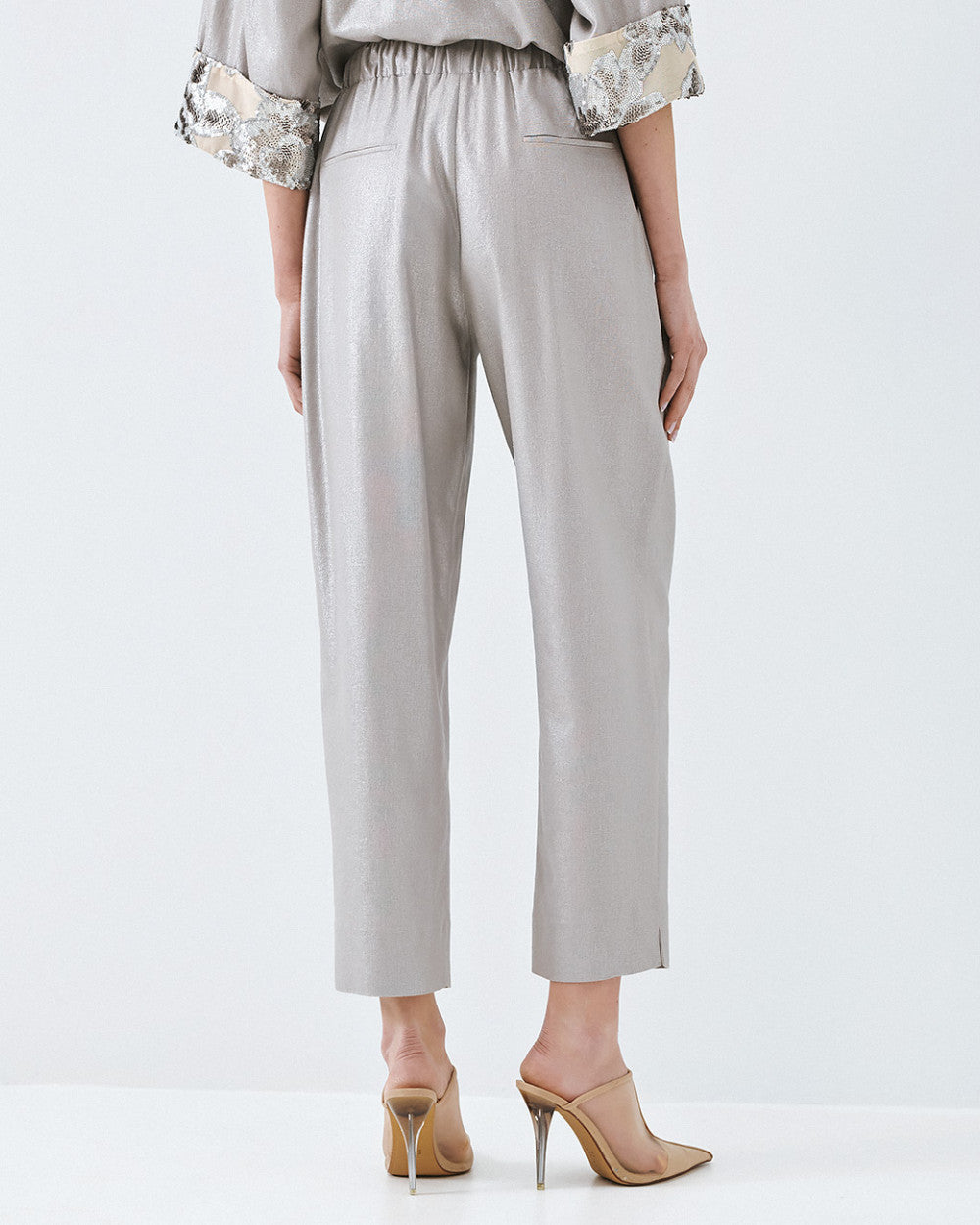 Access Fashion Silver Pant