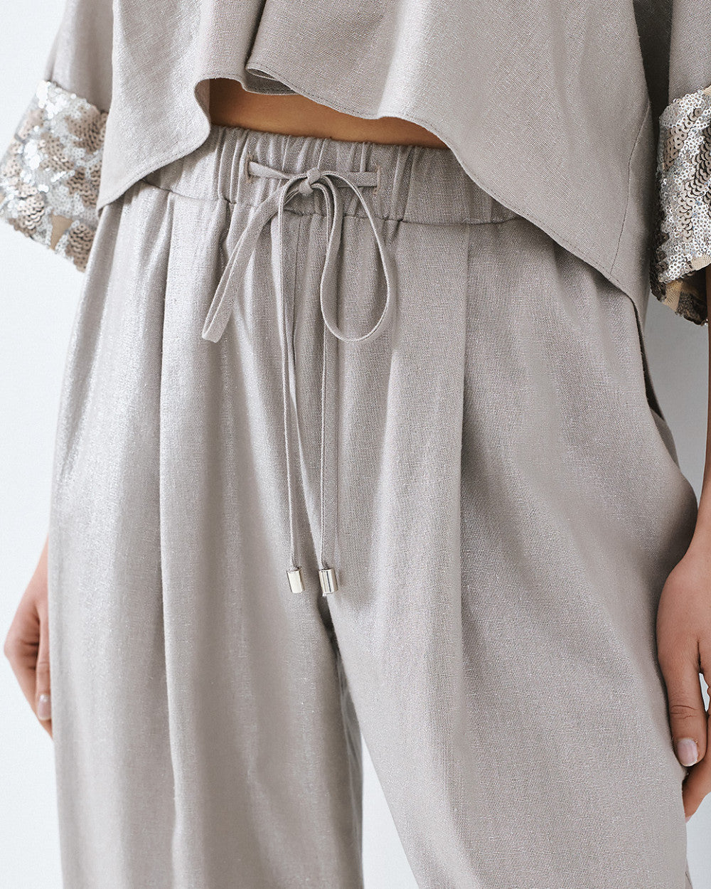 Access Fashion Silver Pant