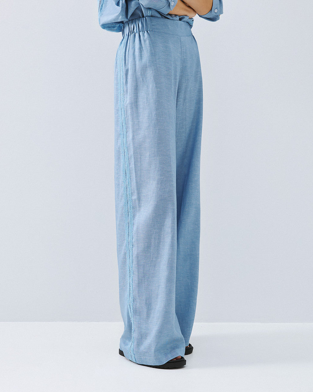 Access Fashion Steel Blue Trousers