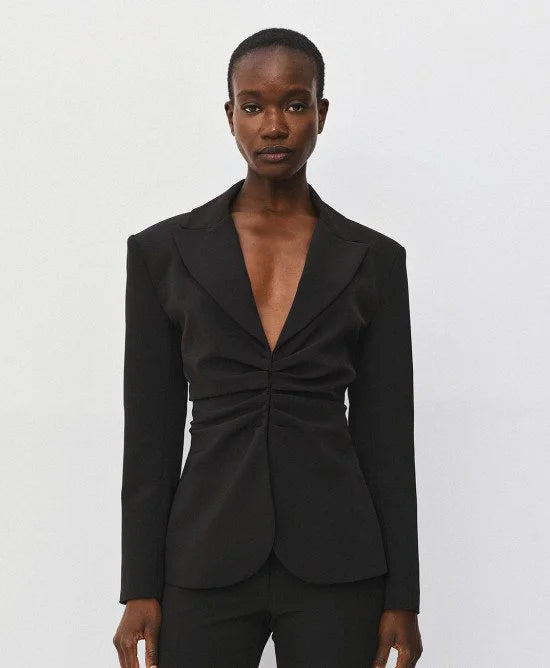 Access Fashion Black Fitted Blazer