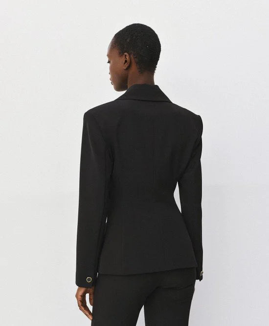 Access Fashion Black Fitted Blazer