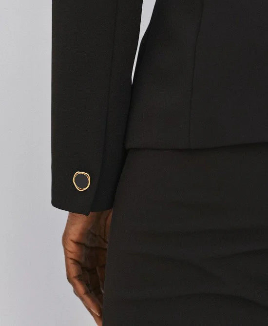 Access Fashion Black Fitted Blazer