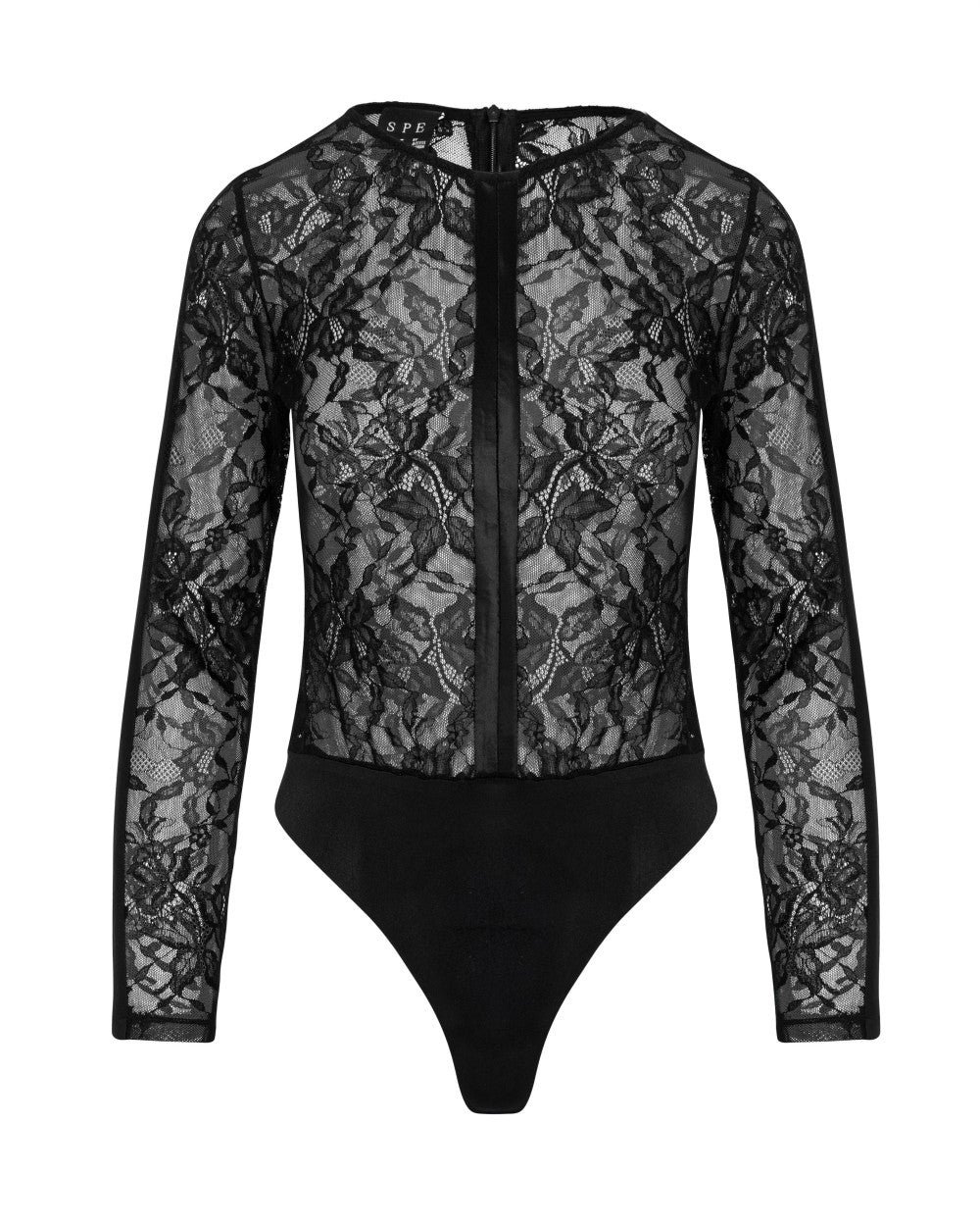 Access Fashion Lace Black Blouse