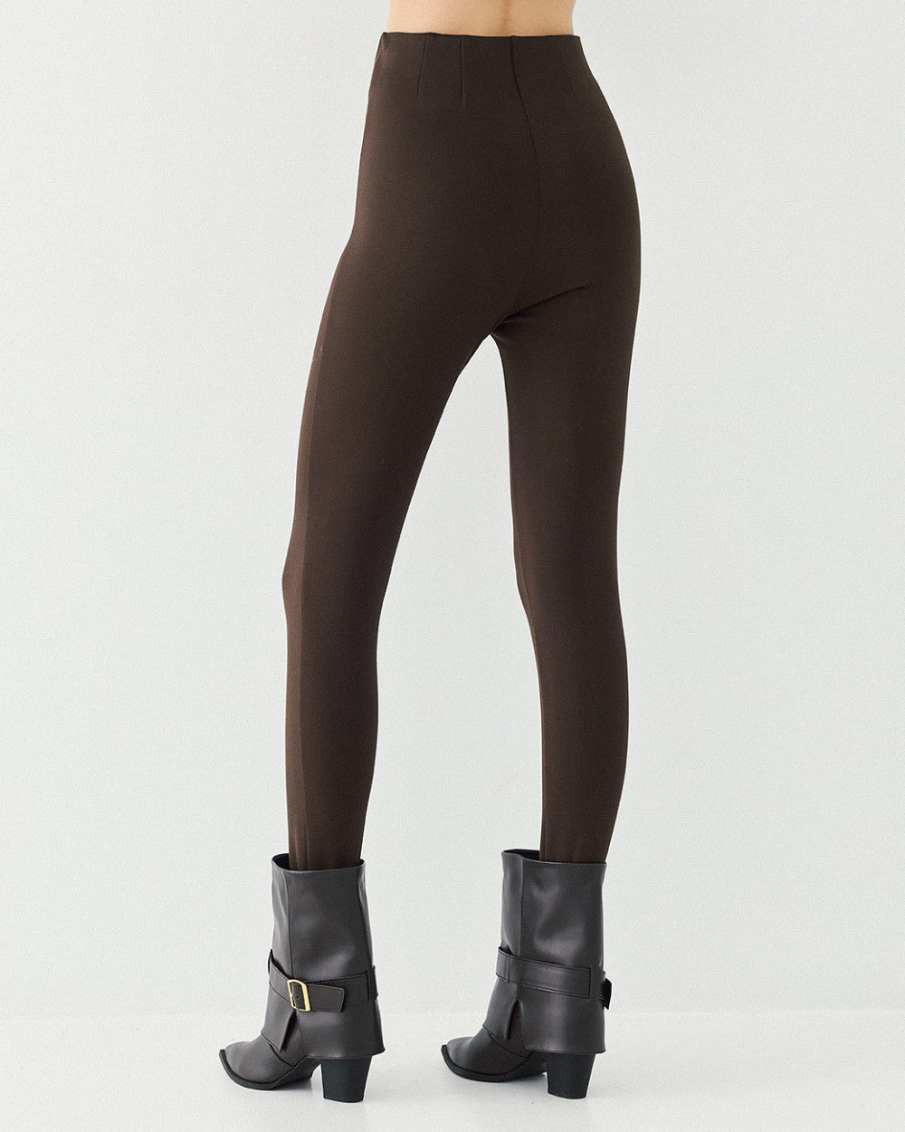 Access Fashion  Coffee Stirrup Pants