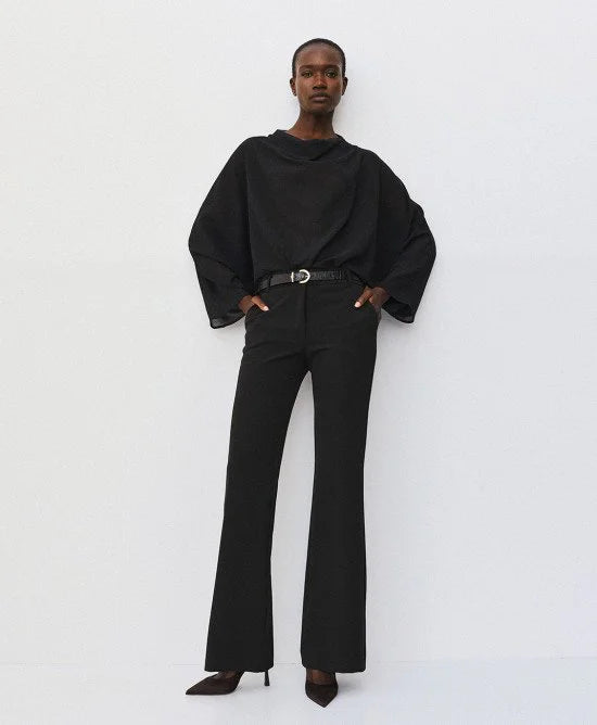 Access Fashion Black Tailored Trousers