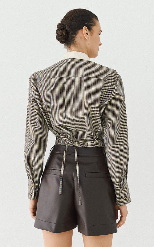 Access Fashion Checked Organic Cotton Shirt