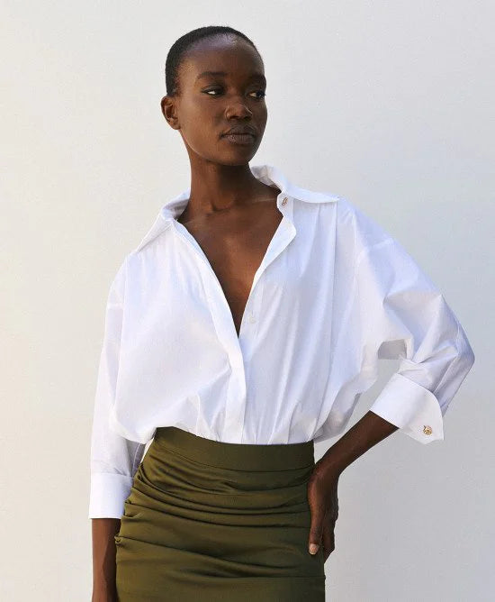 Access Fashion White Shirt Bodysuit