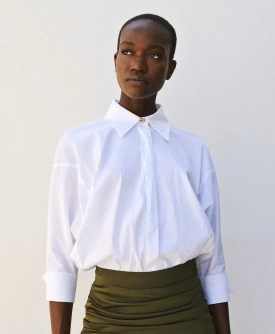 Access Fashion White Shirt Bodysuit