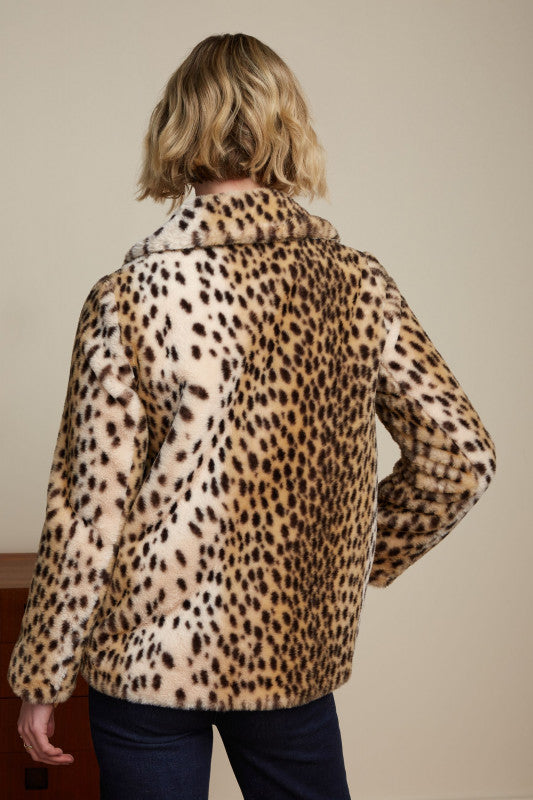 Cheetah fur outlet coats