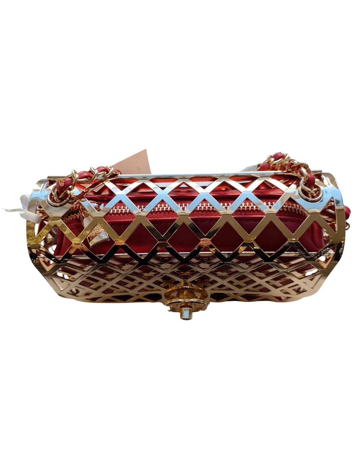 Dekers Shimo Shimo Caged Bag Red