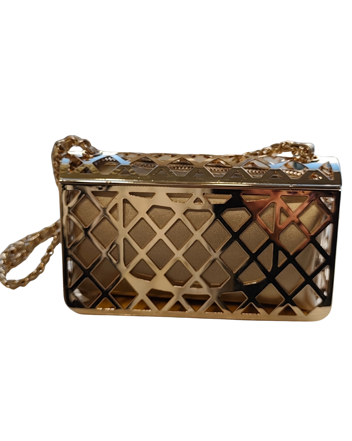 Dekers Shimo Shimo Caged Bag Gold