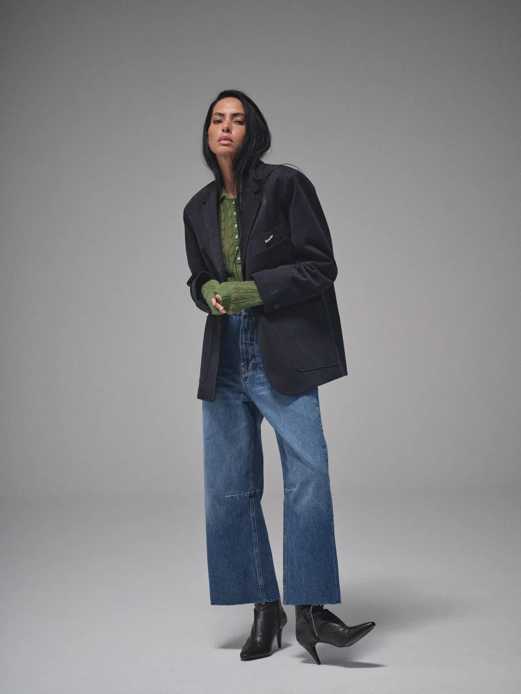 HEYANNO Baritone Blue Wonder Brush Jacket