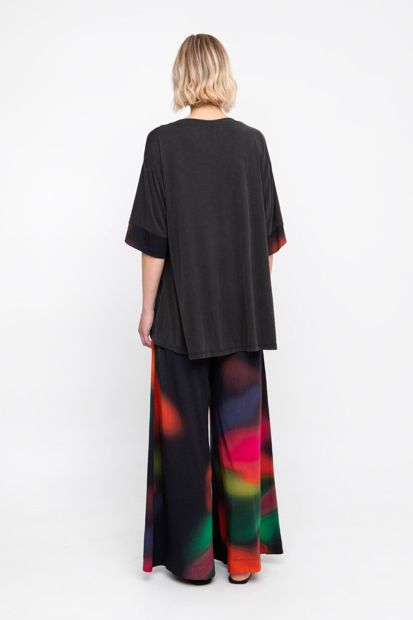 Ozai N Ku Black Boxy Top