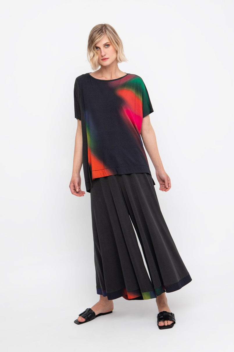 Ozai N Ku Blurred Blotch Top