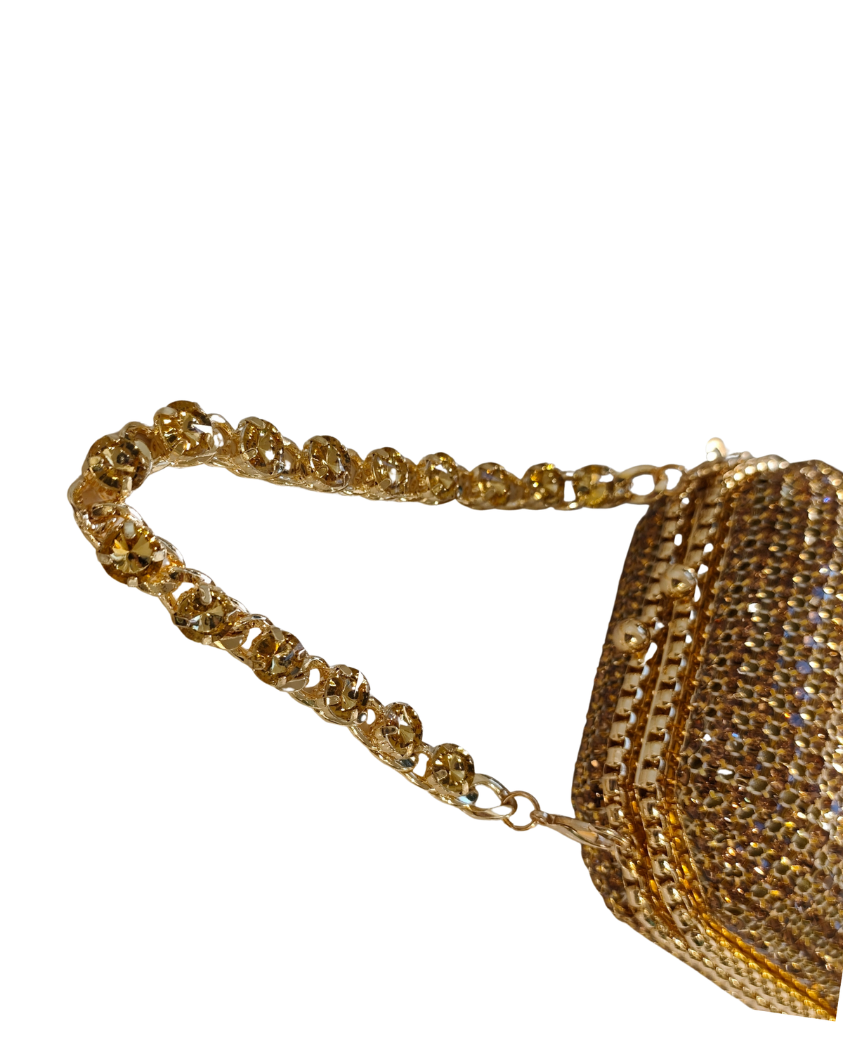 Dekers Shimo Shimo Sqaure Enchanted Bag -  Gold