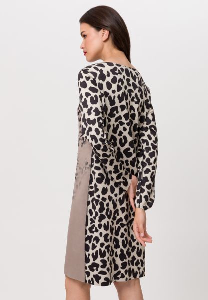 Tuzzi V Neck Animal Print Fearless Attitude
