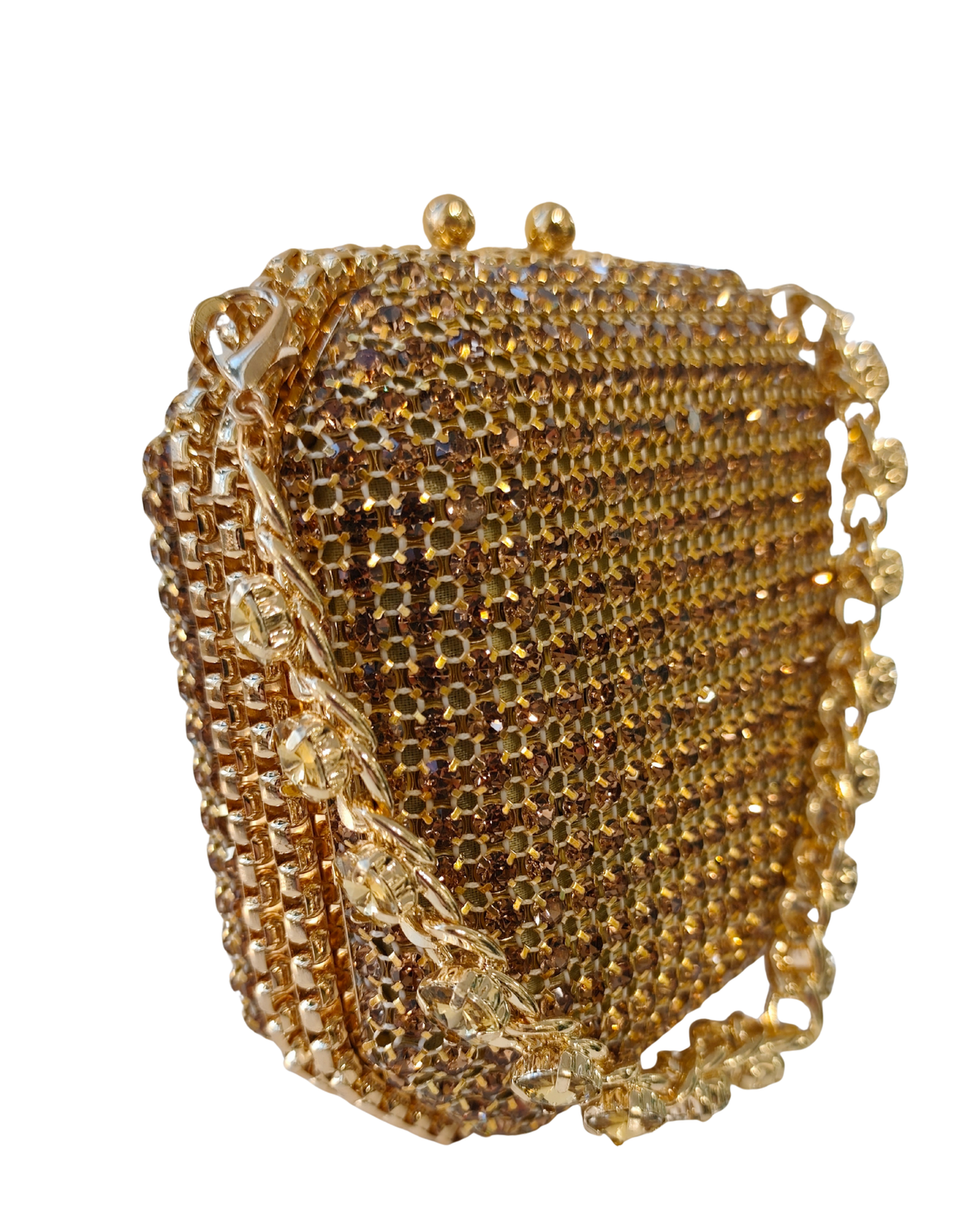 Dekers Shimo Shimo Sqaure Enchanted Bag -  Gold