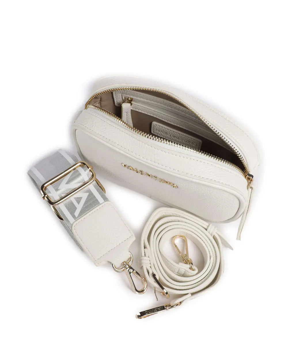 Valentino Miramar Camera Bag White
