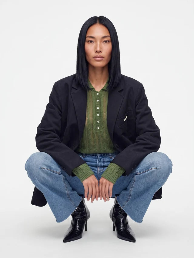 HEYANNO Baritone Blue Wonder Brush Jacket