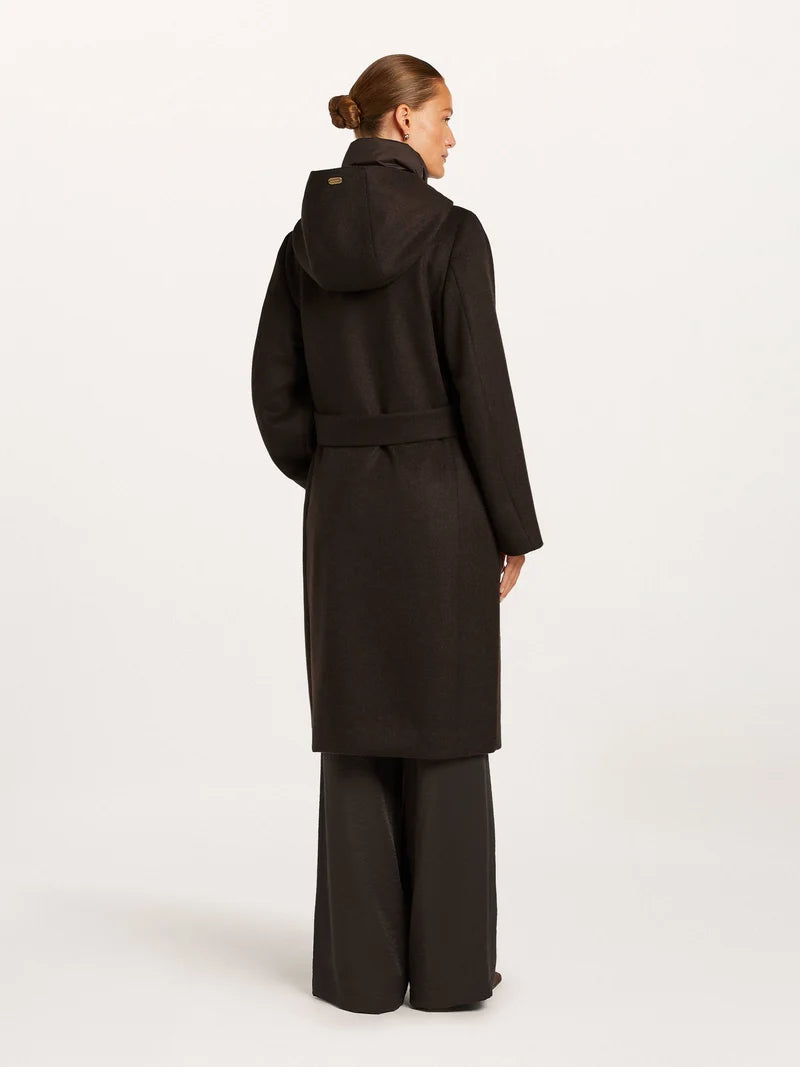 Beaumont Dark Chocolate Aviva Coat