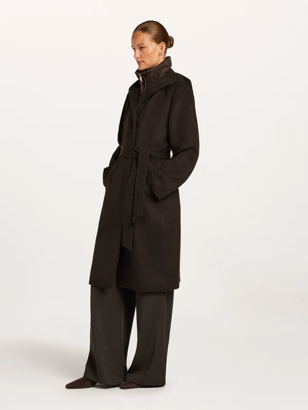 Beaumont Dark Chocolate Aviva Coat