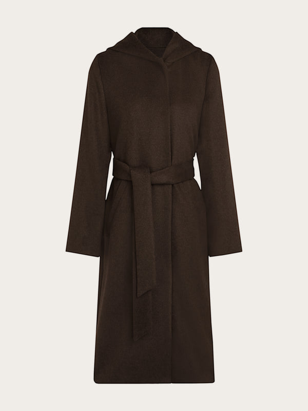 Beaumont Dark Chocolate Aviva Coat