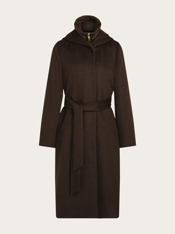 Beaumont Dark Chocolate Aviva Coat