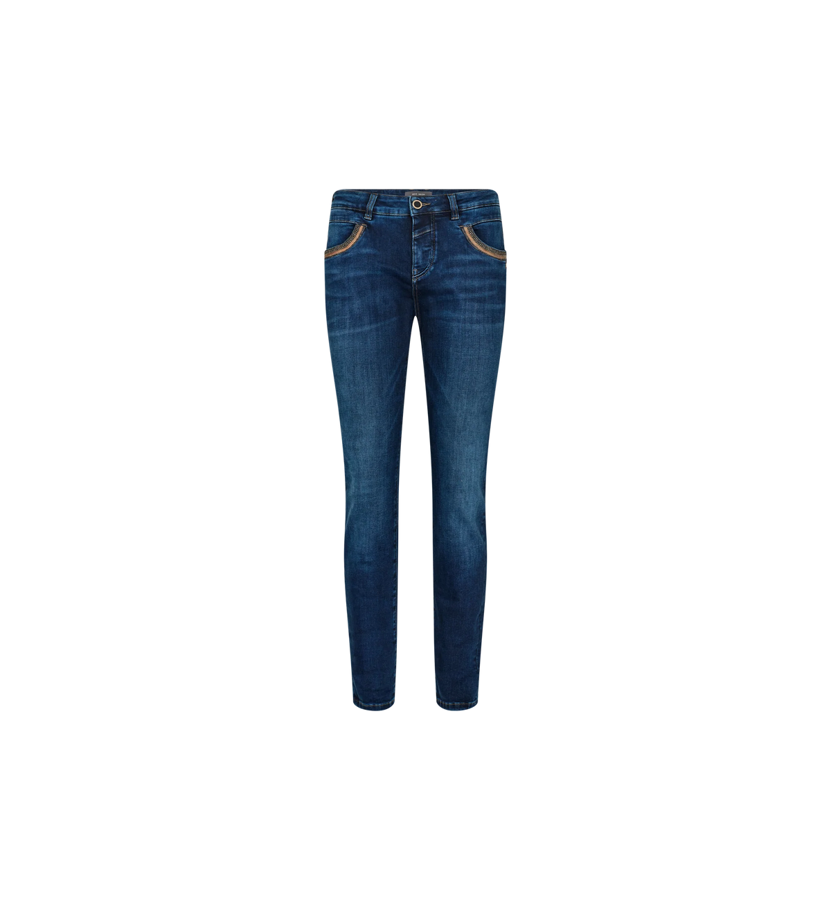 Mos Mosh Dark Blue Ankle Naomi Achilles Jeans