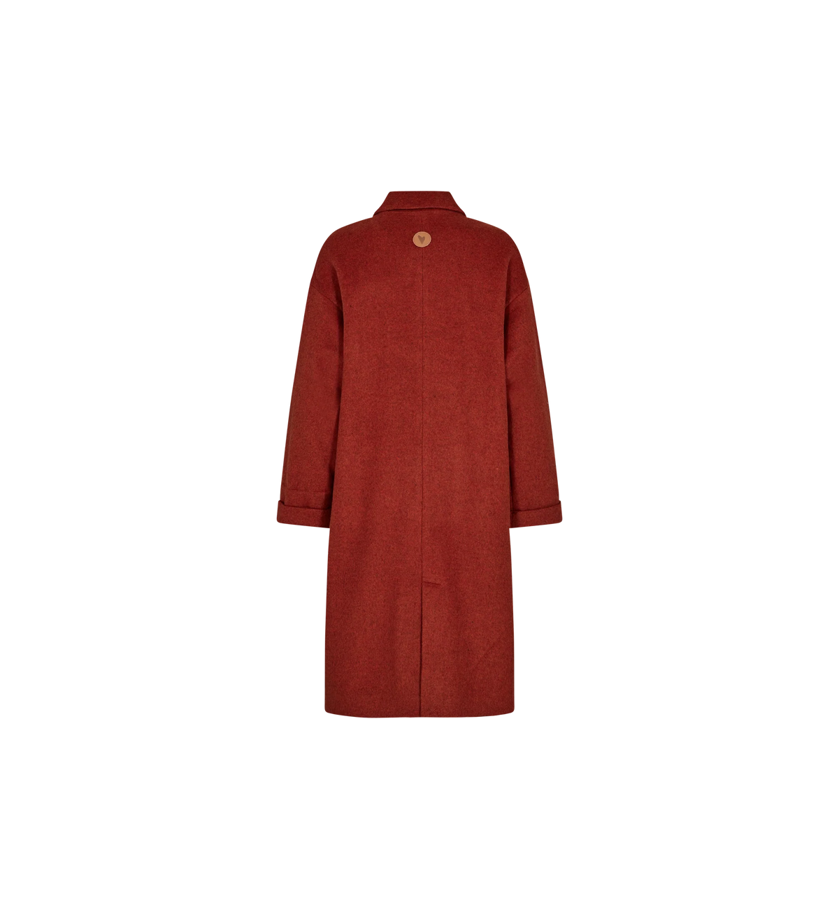 Mos Mosh Burnt Ochre Venice Wool Coat