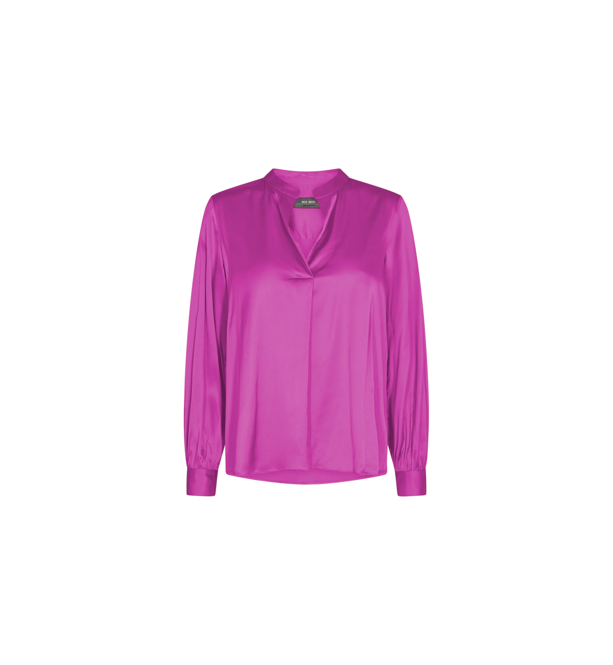 Mos Mosh Vivid Viola Enfa Satin Blouse