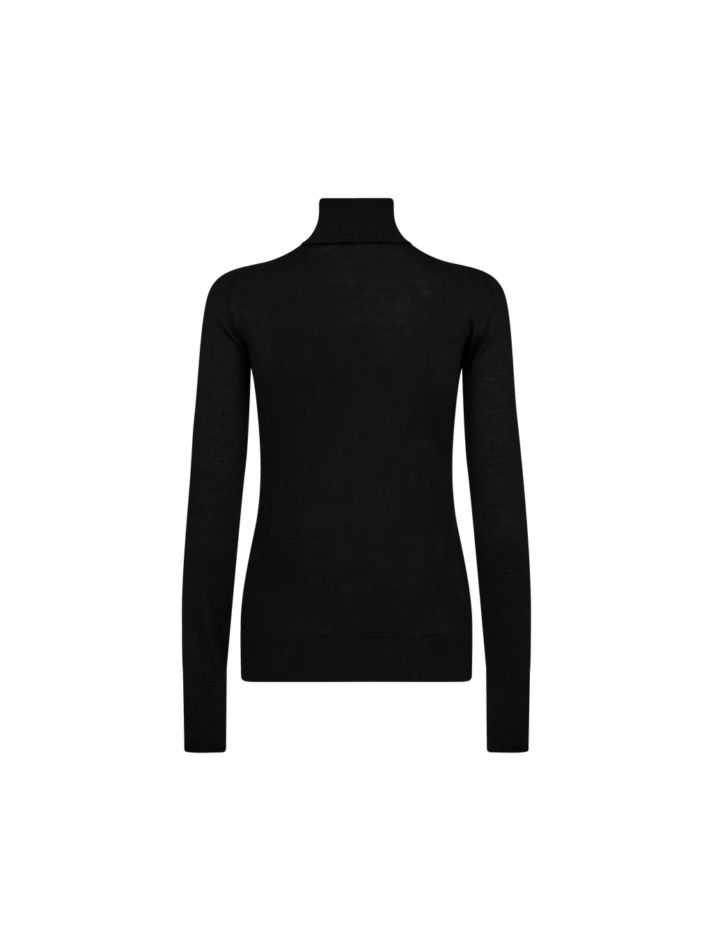 Mos Mosh Black Roll Neck Sweater
