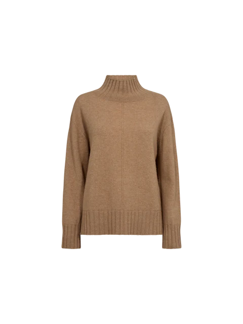 Mos Mosh Tannin Aima High Neck Cashmere Jumper