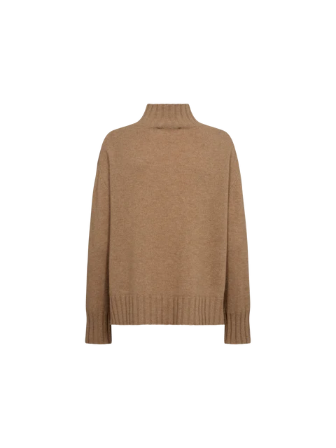 Mos Mosh Tannin Aima High Neck Cashmere Jumper