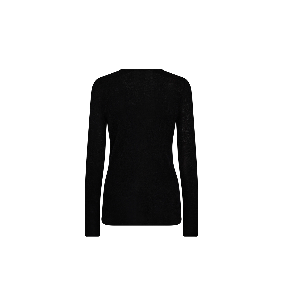Mos Mosh Black Bouch O-neck Knit