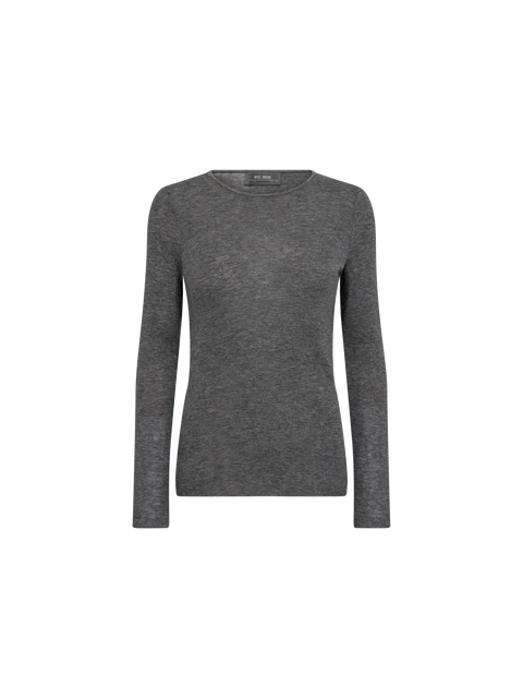 Mos Mosh Sharkskin Bouch O-neck Knit