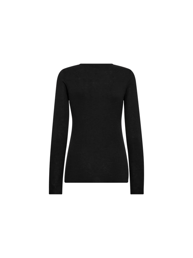 Mos Mosh Bouch OS Knitted Black Sweater