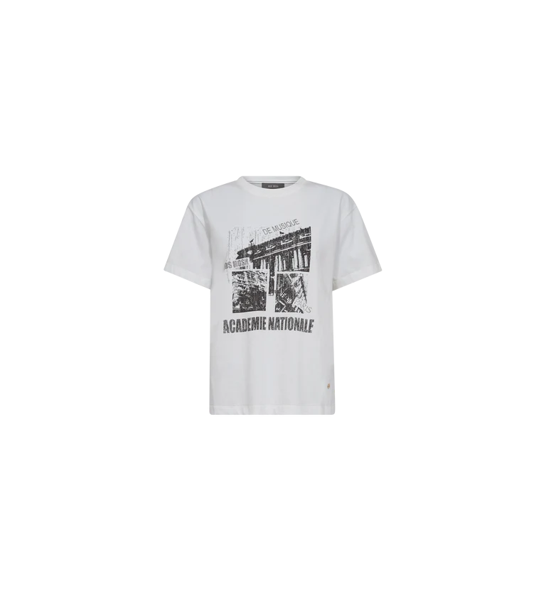 Mos Mosh Livia O-SS White Tshirt