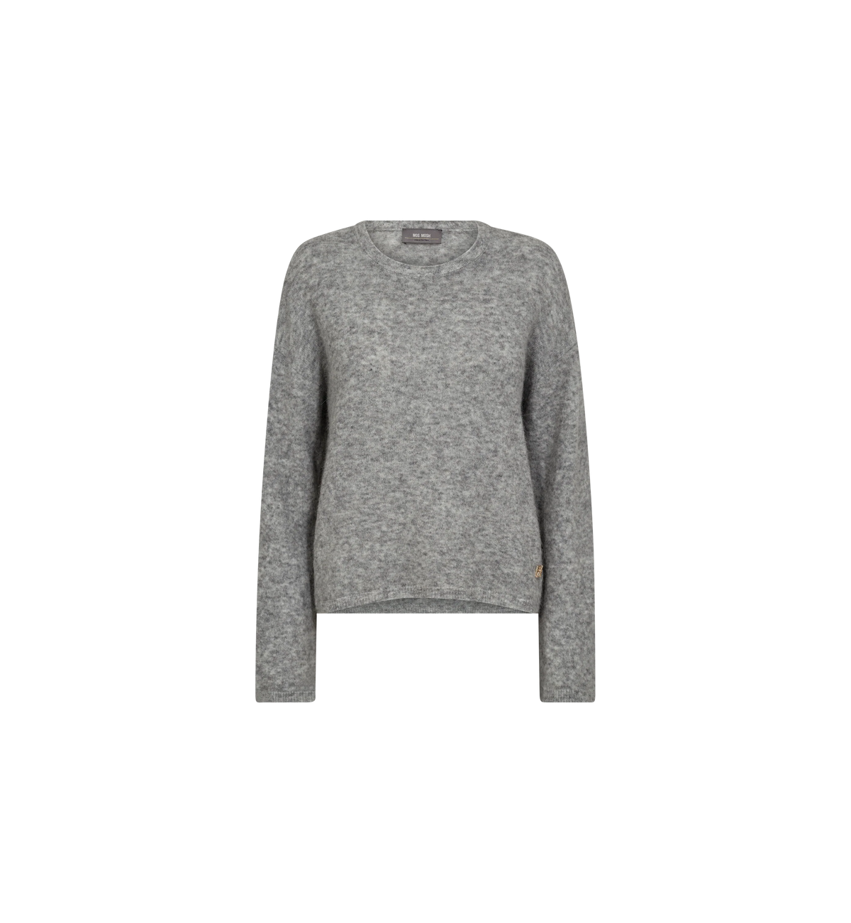 Mos Mosh Grey Mape O-Neck Knit